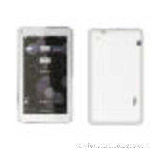 Quad core Android tablet PC, 7-inch w/dual camera and multi point touch, ultra thin black or white